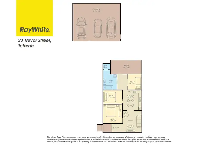 Floorplan of Homely house listing, 23 Trevor Street, Telarah NSW 2320