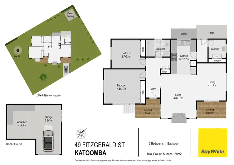 Floorplan of Homely house listing, 49 Fitzgerald Street, Katoomba NSW 2780