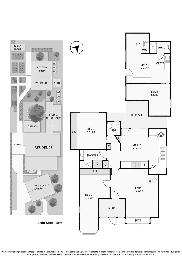 Floorplan of Homely house listing, 19 Campbell Street, Frankston VIC 3199