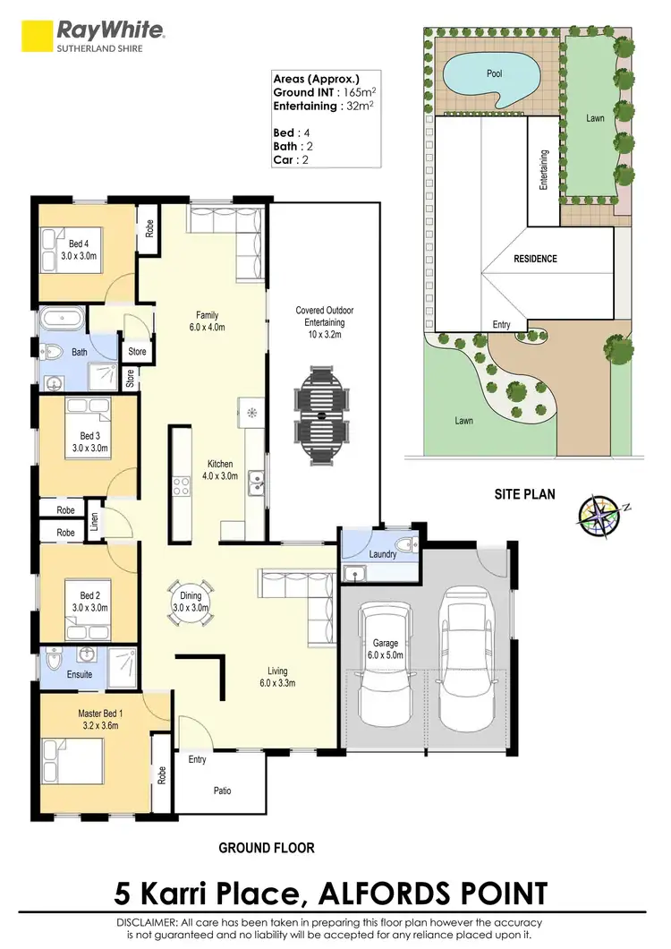 Floorplan of Homely house listing, 5 Karri Place, Alfords Point NSW 2234