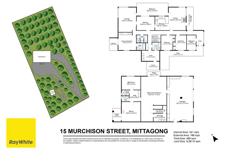 Floorplan of Homely house listing, 15 Murchison Street, Mittagong NSW 2575
