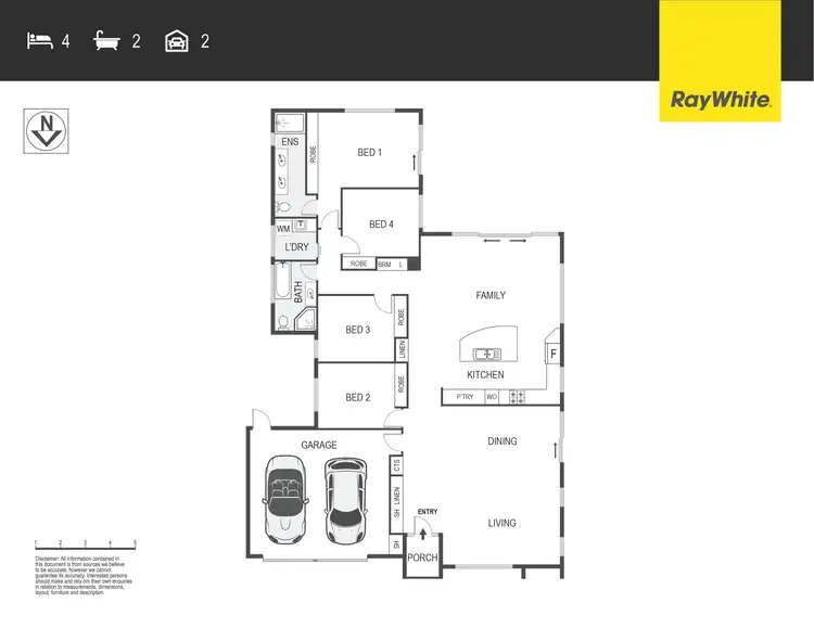 Floorplan of Homely house listing, 10 Broomfield Street, Mckellar ACT 2617