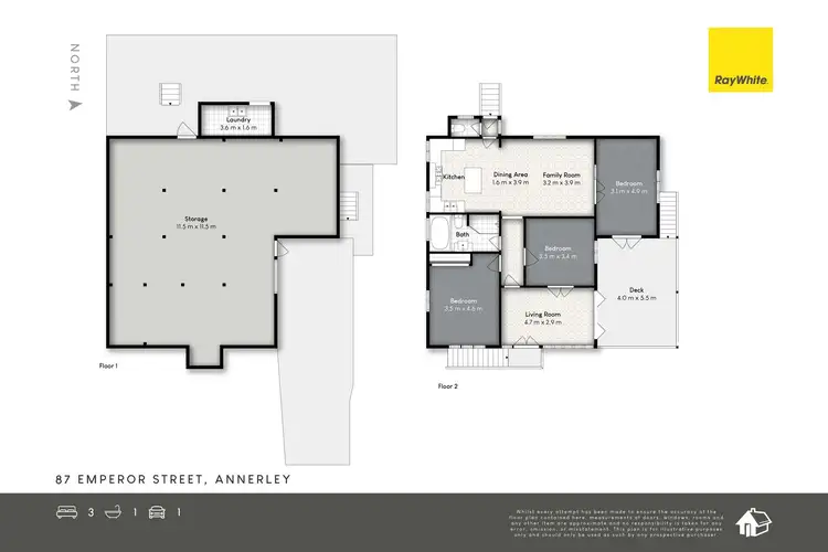 Floorplan of Homely house listing, 87 Emperor Street, Annerley QLD 4103