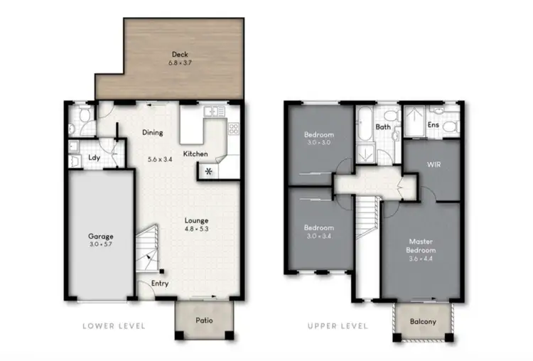 Floorplan of Homely townhouse listing, 66/433 Brisbane Road, Coombabah QLD 4216