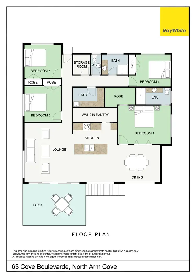 Floorplan of Homely house listing, 63 Cove Boulevarde, North Arm Cove NSW 2324