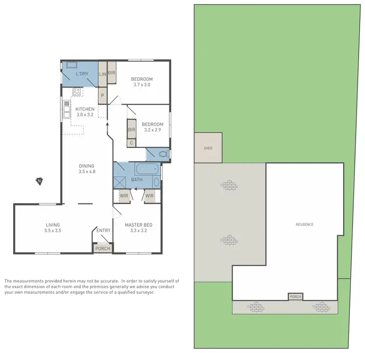 Floorplan of Homely house listing, 3 Corella Place, Werribee VIC 3030