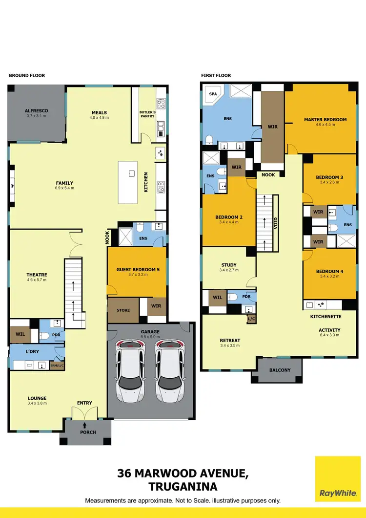 Floorplan of Homely house listing, 36 Marwood Avenue, Truganina VIC 3029