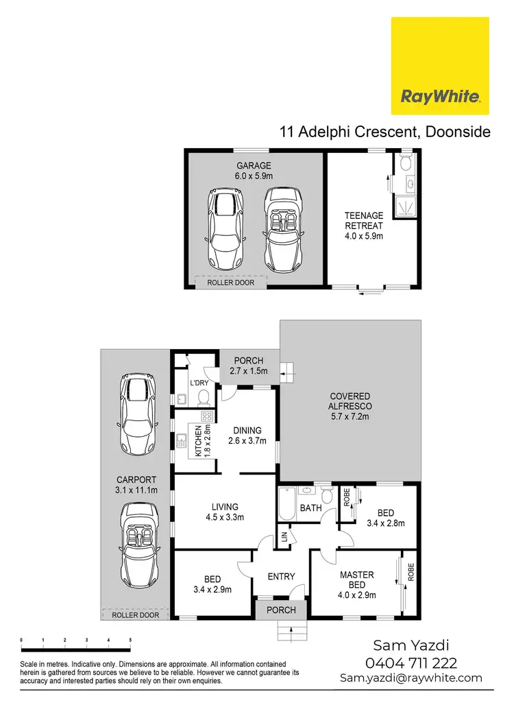 Floorplan of Homely house listing, 11 Adelphi Crescent, Doonside NSW 2767