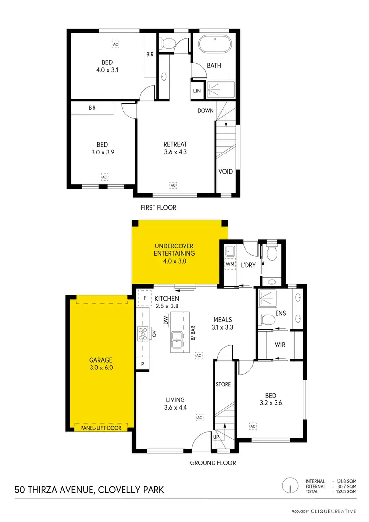 Floorplan of Homely house listing, 50 Thirza Avenue, Clovelly Park SA 5042