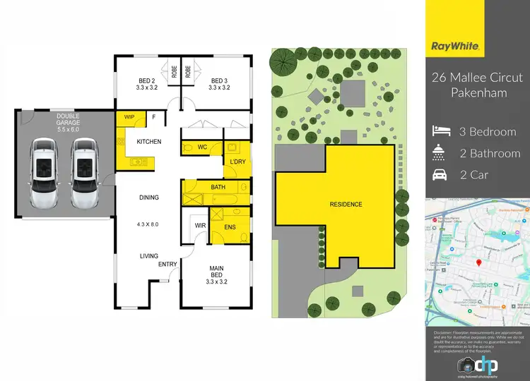 Floorplan of Homely house listing, 26 Mallee Circuit, Pakenham VIC 3810