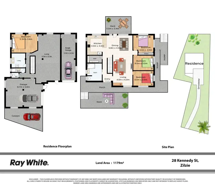Floorplan of Homely house listing, 28 Kennedy Street, Zilzie QLD 4710