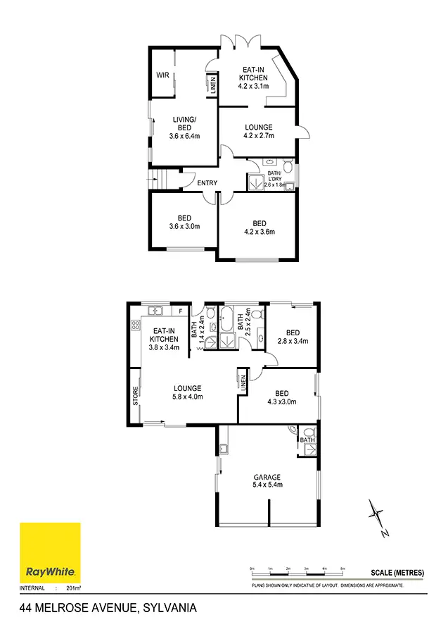 Floorplan of Homely house listing, 44 Melrose Avenue, Sylvania NSW 2224