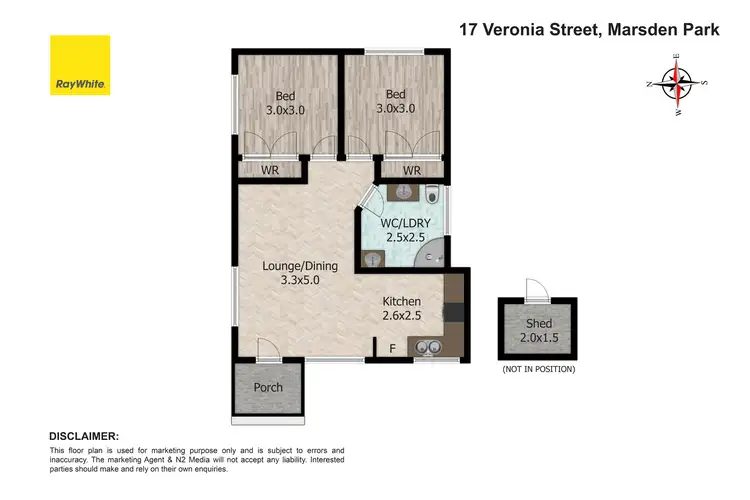 Floorplan of Homely house listing, 17 Veronia Street, Marsden Park NSW 2765