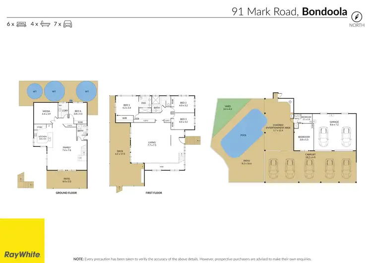 Floorplan of Homely rural property listing, 91 Mark Road, Bondoola QLD 4703