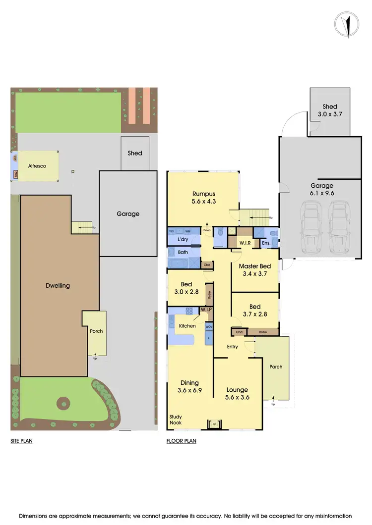 Floorplan of Homely house listing, 32 Thompson Circuit, Mill Park VIC 3082