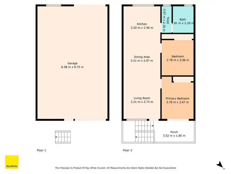 Floorplan of Homely block of units listing, 122-126 Evans Street, Inverell NSW 2360