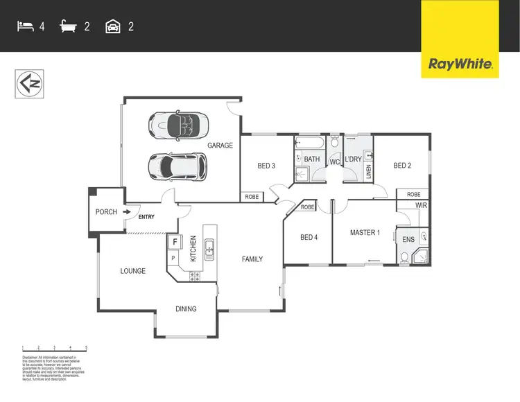 Floorplan of Homely house listing, 42 Shoobridge Circuit, Dunlop ACT 2615