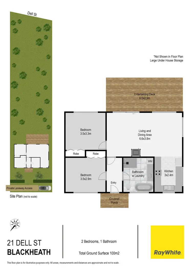 Floorplan of Homely house listing, 21 Dell Street, Blackheath NSW 2785