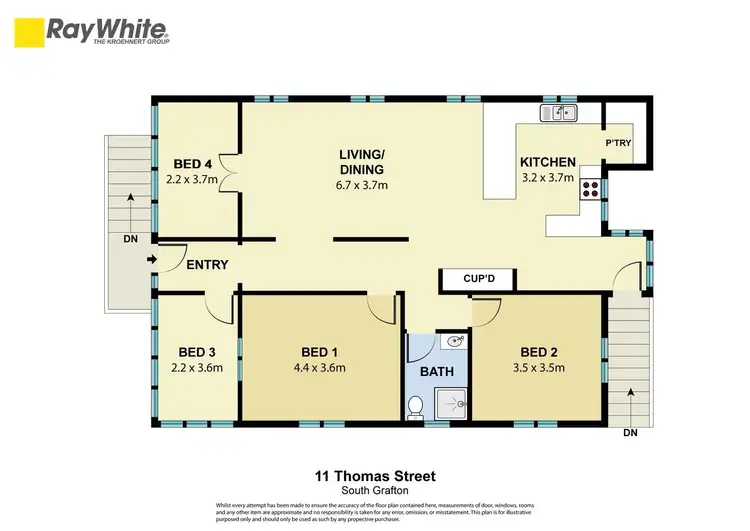 Floorplan of Homely house listing, 11 Thomas Street, South Grafton NSW 2460