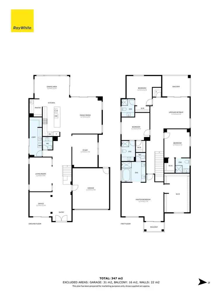Floorplan of Homely house listing, 41 Barrabool Boulevard, Mambourin VIC 3024