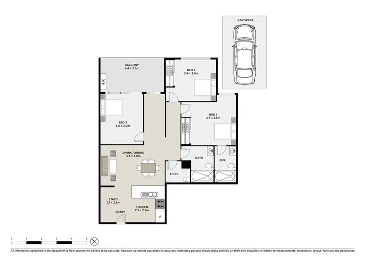 Floorplan of Homely apartment listing, B708/40-50 Arncliffe Street, Wolli Creek NSW 2205