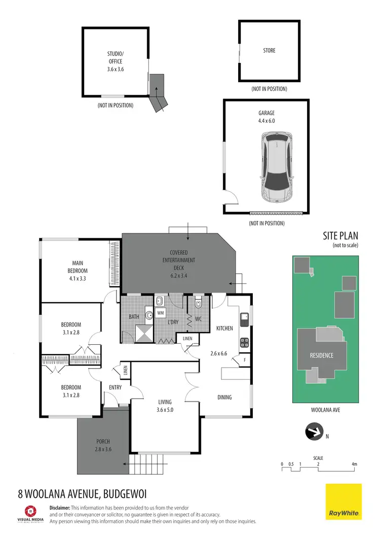 Floorplan of Homely house listing, 8 Woolana Avenue, Budgewoi NSW 2262