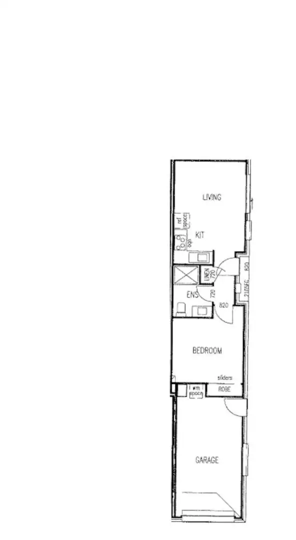 Floorplan of Homely semi-detached listing, 64B Elof Road, Caboolture QLD 4510