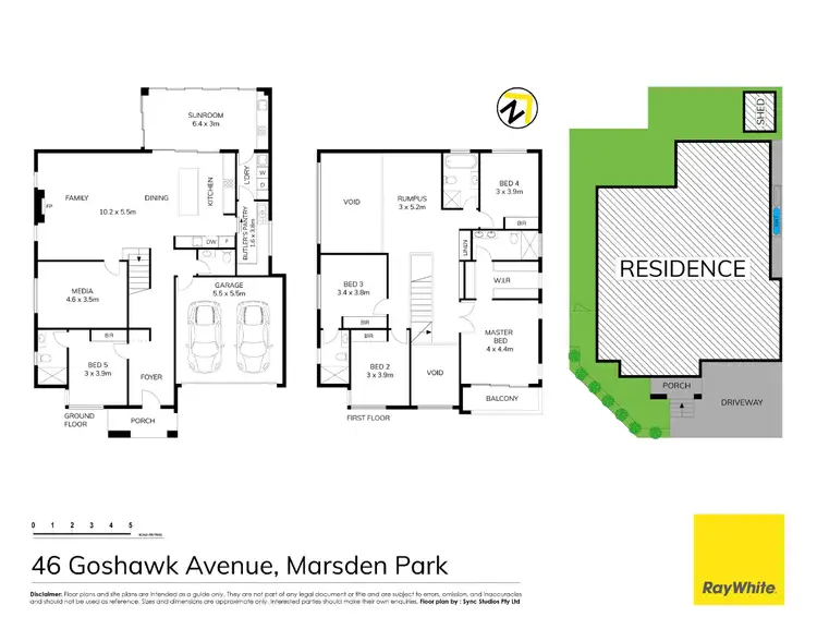 Floorplan of Homely house listing, 46 Goshawk Avenue, Marsden Park NSW 2765