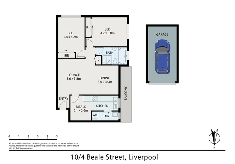 Floorplan of Homely house listing, 10/4 Beale Street, Liverpool NSW 2170