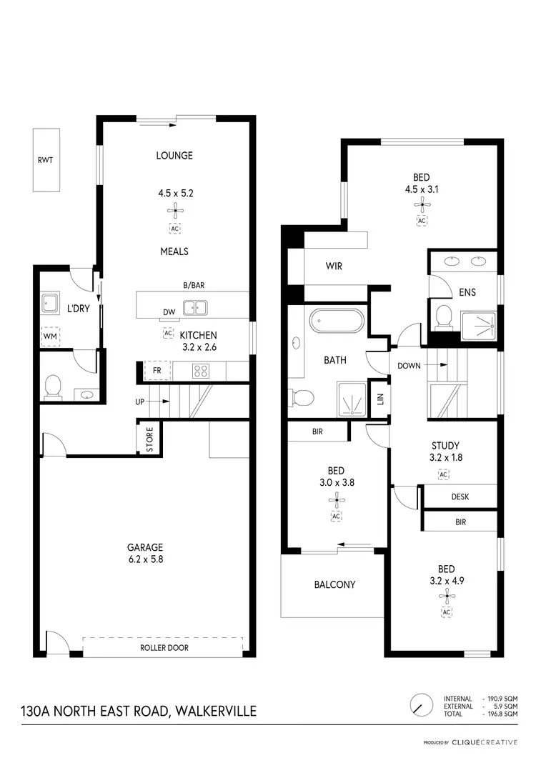 Floorplan of Homely house listing, 130a North East Road, Walkerville SA 5081