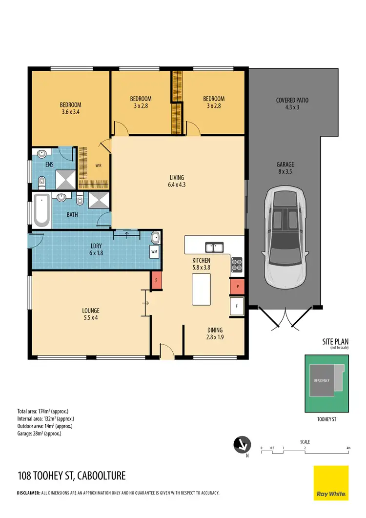 Floorplan of Homely house listing, 108 Toohey Street, Caboolture QLD 4510
