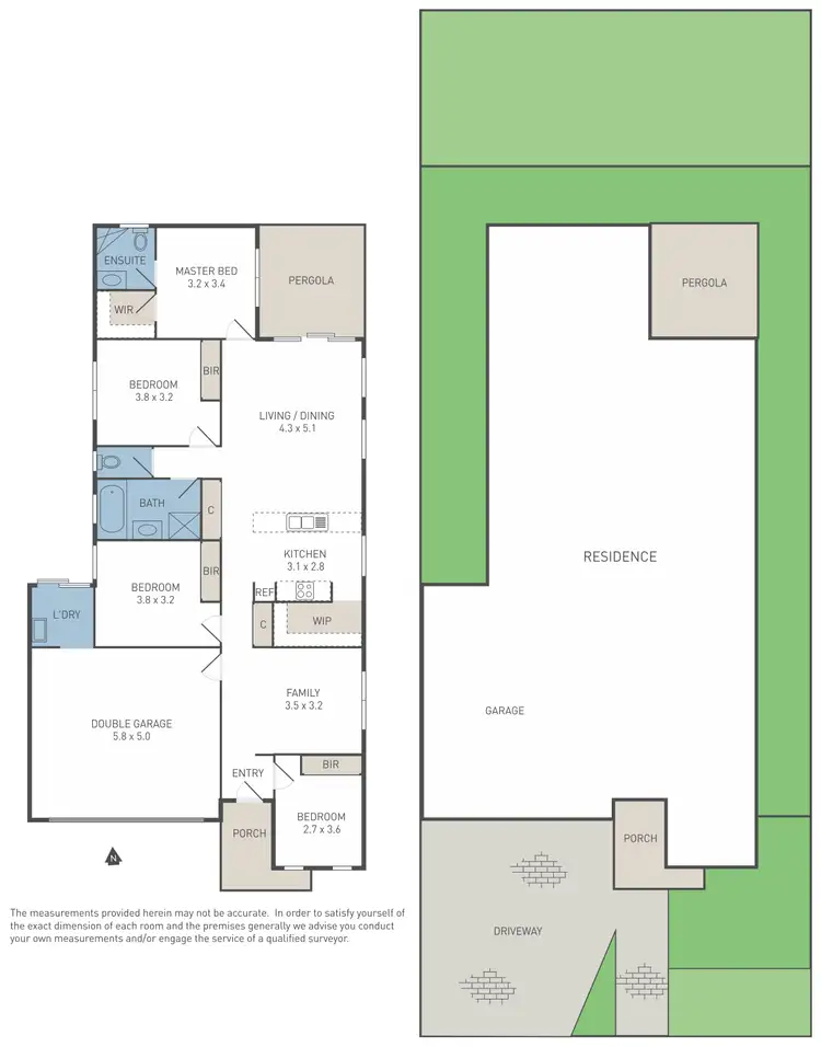Floorplan of Homely house listing, 16 Clapham Crescent, Wyndham Vale VIC 3024