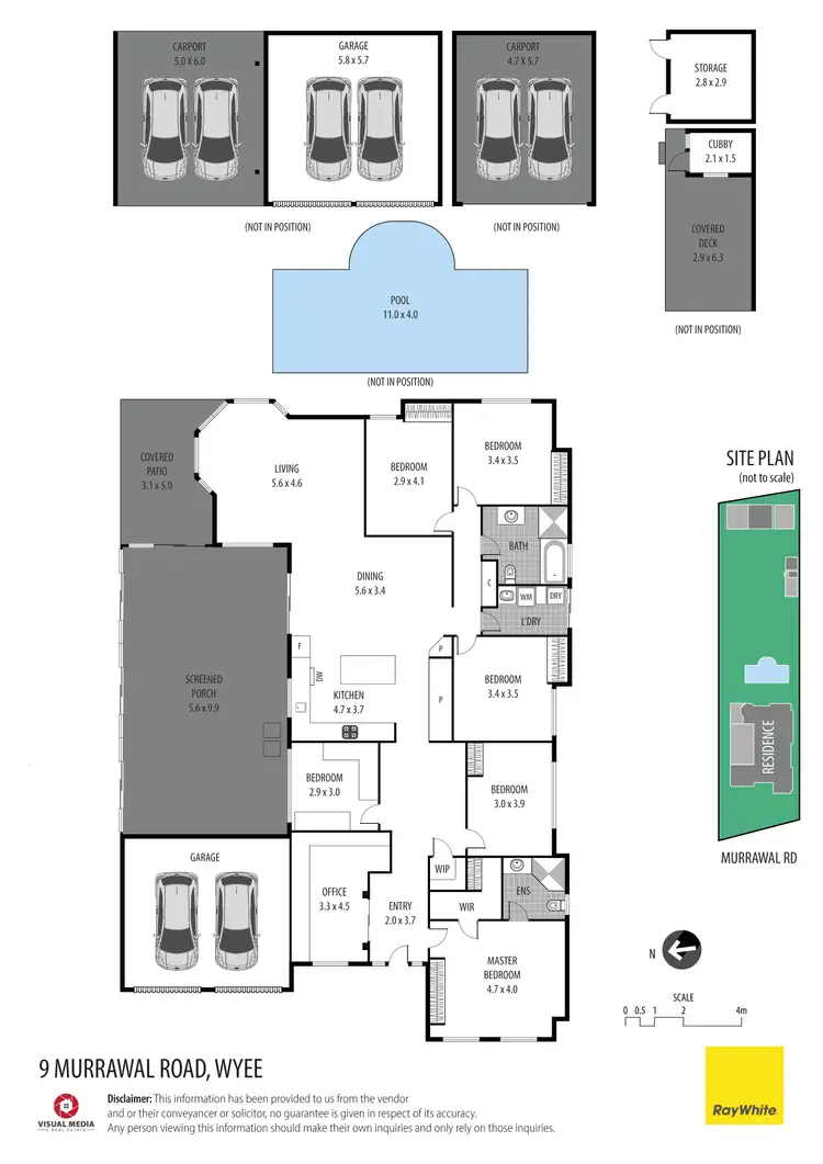 Floorplan of Homely house listing, 9 Murrawal Road, Wyee NSW 2259
