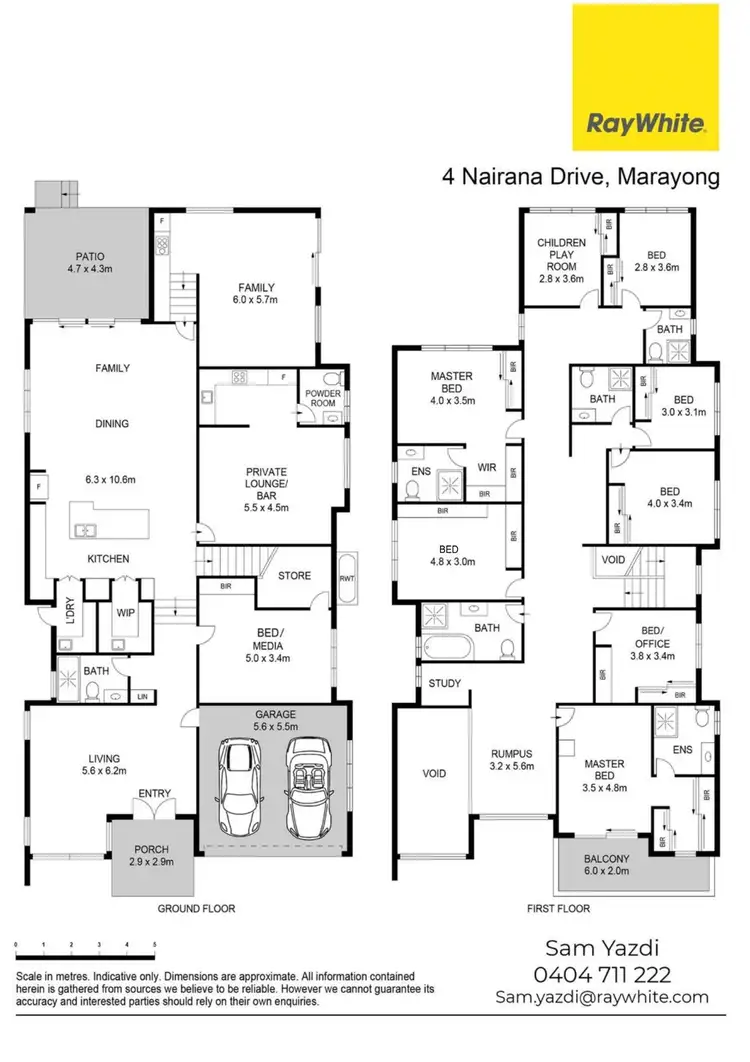 Floorplan of Homely house listing, 4 Nairana Drive, Marayong NSW 2148