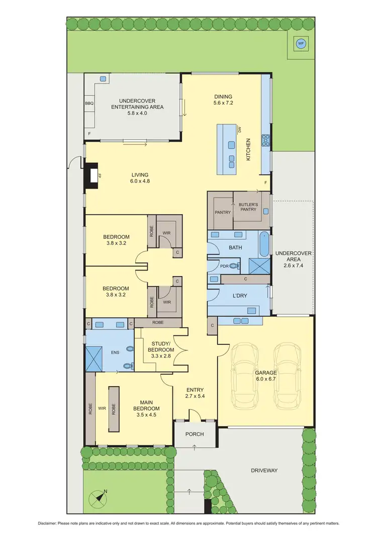 Floorplan of Homely house listing, 50 Greenvale Gardens Boulevard, Greenvale VIC 3059