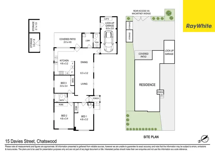 Floorplan of Homely house listing, 15 Davies Street, Chatswood NSW 2067