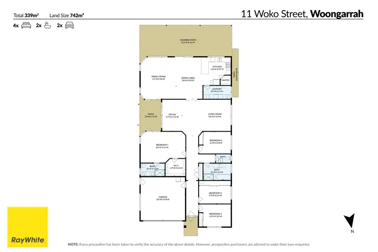 Floorplan of Homely house listing, 11 Woko Street, Woongarrah NSW 2259