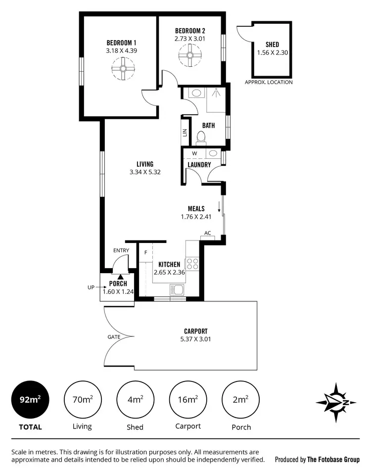 Floorplan of Homely house listing, 4/18 Sansom Road, Semaphore Park SA 5019