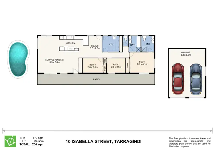 Floorplan of Homely house listing, 10 Isabella Street, Tarragindi QLD 4121