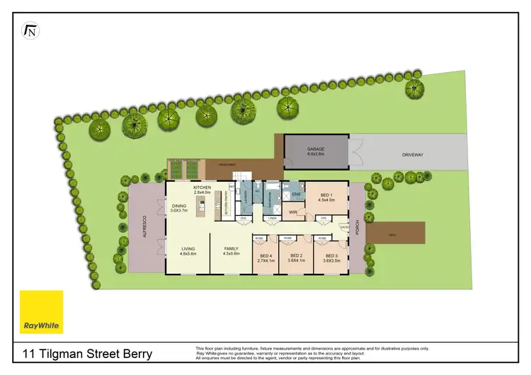 Floorplan of Homely house listing, 11 Tilgman Street, Berry NSW 2535