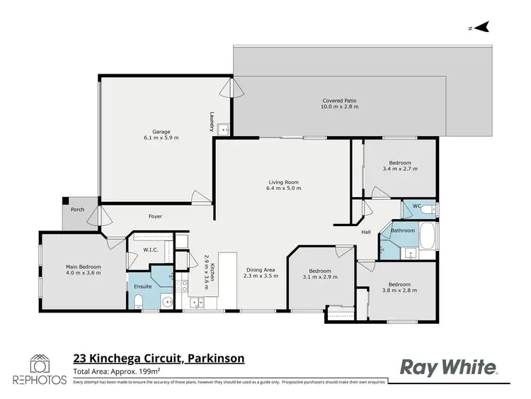 Floorplan of Homely house listing, 23 Kinchega Circuit, Parkinson QLD 4115