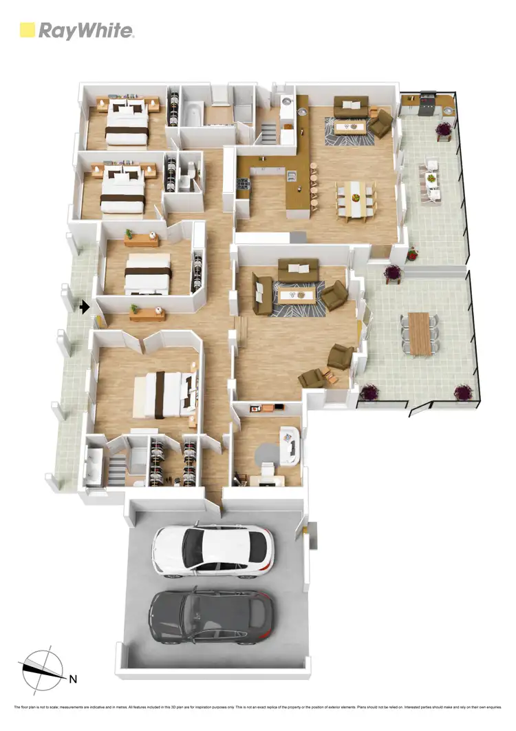 Floorplan of Homely house listing, 26 Overland Drive, Doreen VIC 3754