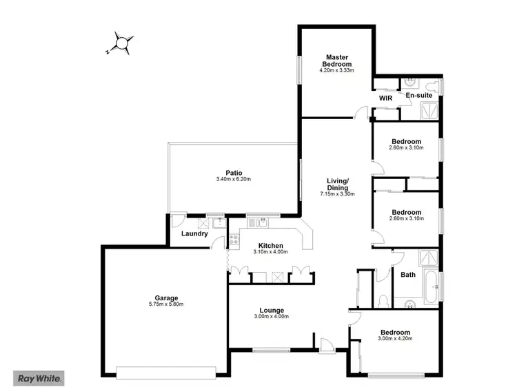 Floorplan of Homely house listing, 1 Banksia Circuit, Forest Lake QLD 4078