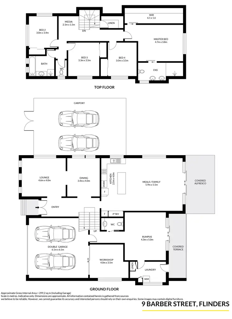 Floorplan of Homely house listing, 9 Barber Street, Flinders NSW 2529