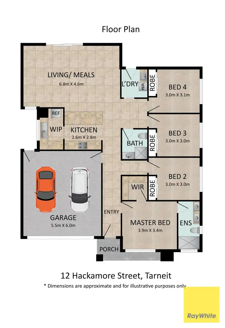 Floorplan of Homely house listing, 12 Hackamore Street, Tarneit VIC 3029