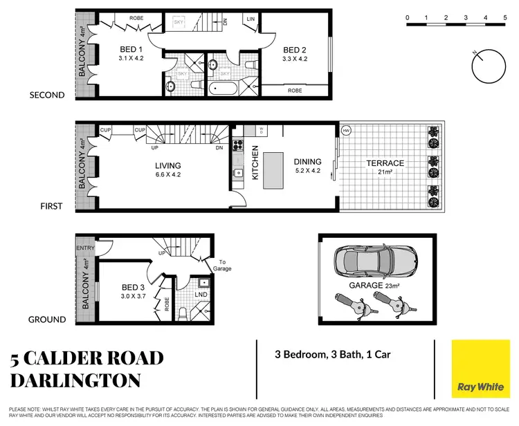 Floorplan of Homely house listing, 5 Calder Road, Darlington NSW 2008