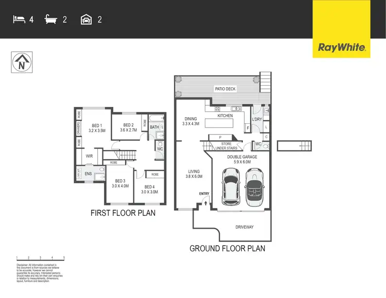 Floorplan of Homely townhouse listing, 5/70 Hurtle Avenue, Bonython ACT 2905