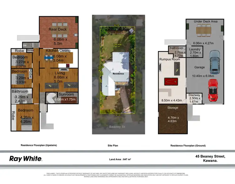 Floorplan of Homely house listing, 45 Beaney Street, Kawana QLD 4701