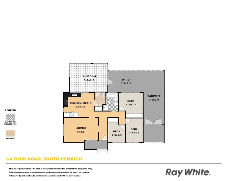 Floorplan of Homely house listing, 60 York Road, South Penrith NSW 2750