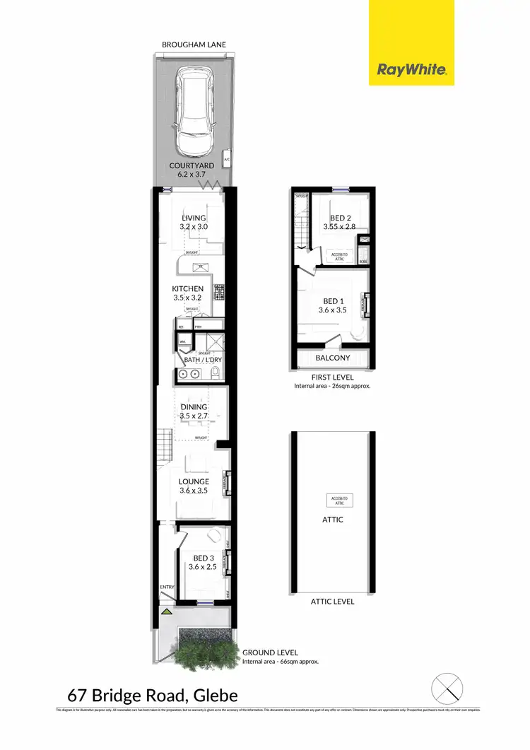 Floorplan of Homely house listing, 67 Bridge Road, Glebe NSW 2037